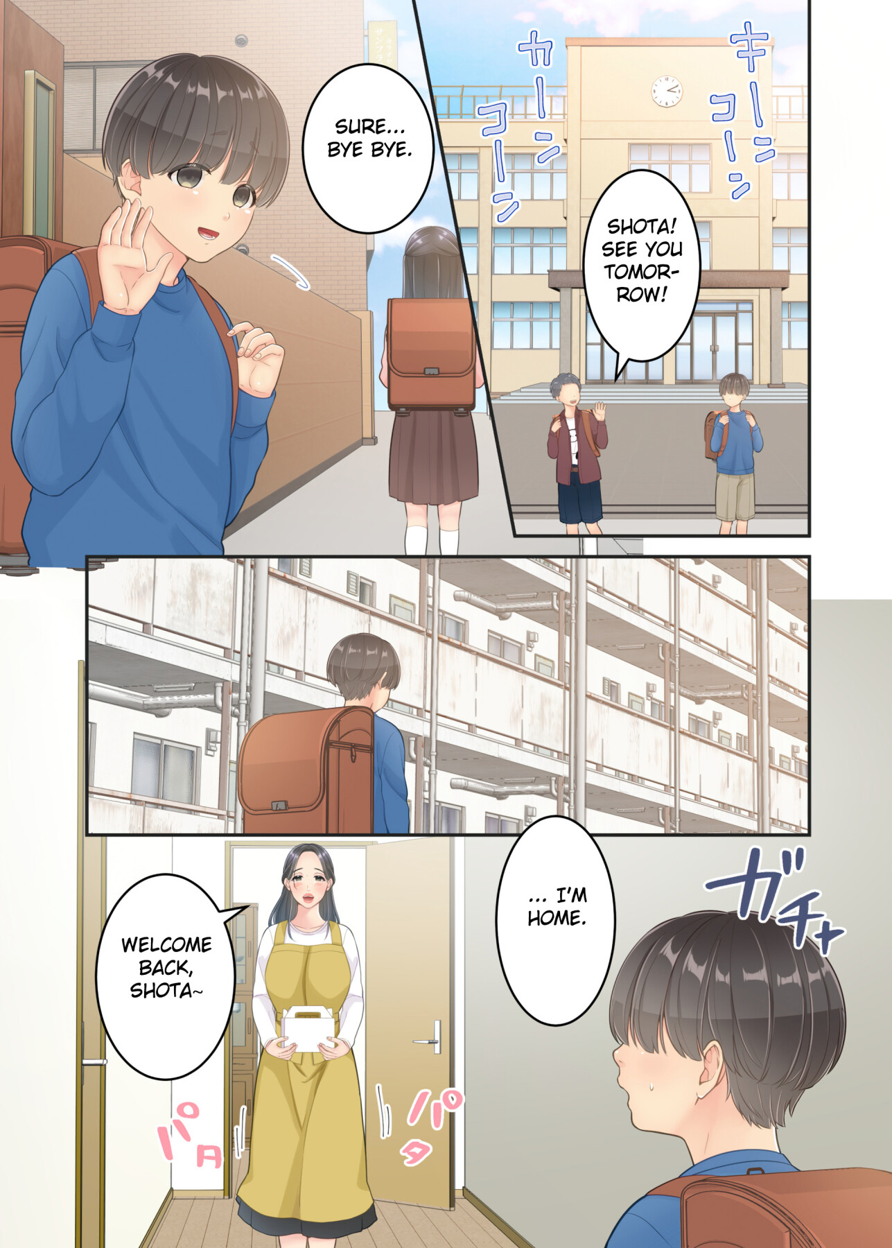 Hentai Manga Comic-My mom and the delivery guy.-Read-60